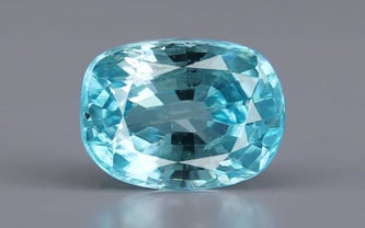 Ceylon Blue Zircon - 5.07 Carat Limited Quality BZ-28008