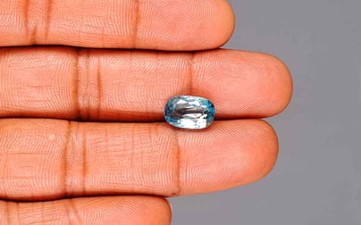 Ceylon Blue Zircon - 5.67 Carat Limited Quality BZ-28009