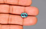 Ceylon Blue Zircon - 6.87 Carat Rare Quality BZ-28016