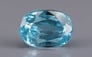 Ceylon Blue Zircon - 6.87 Carat Rare Quality BZ-28016
