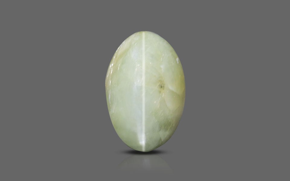 Buy Chrysoberyl Cat's Eye Stone - 2.95 Carat Lehsunia Stone Online in India