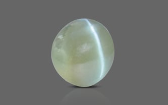 Ceylon Cat's Eye Stone (लहसुनिया स्टोन) - 3.21 Carat Limited Quality Lahsuniya Ratna (लहसुनिया रत्न)