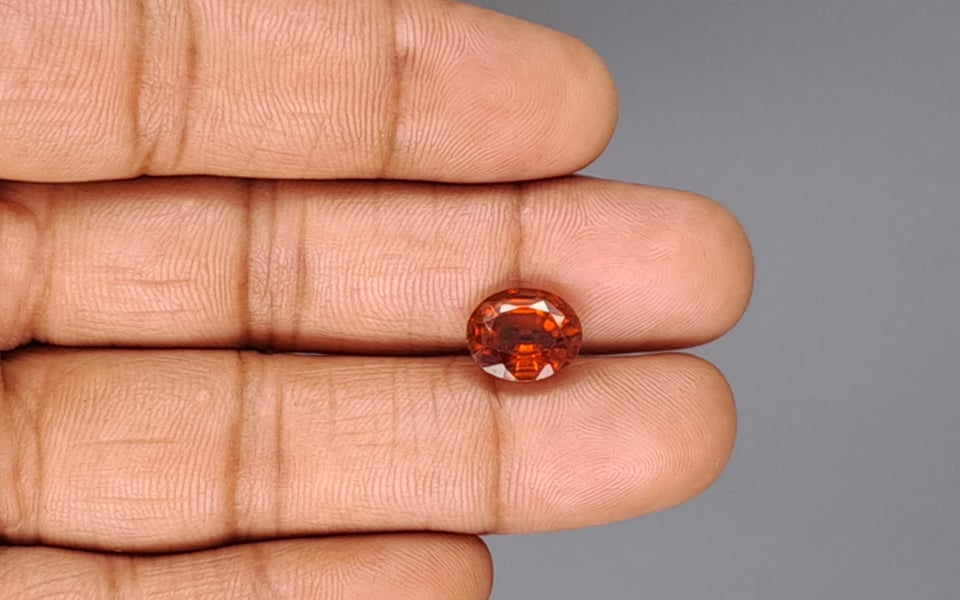 Ceylon Hessonite Garnet - 4.89 Carat Limited Quality HG-8317