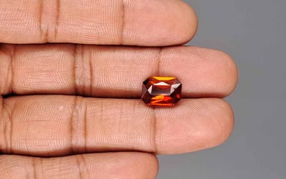 Ceylon Hessonite Garnet - 4.89 Carat Rare Quality HG-8468