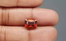 Ceylon Hessonite Garnet  5.37 Carat Rare Quality HG-8242