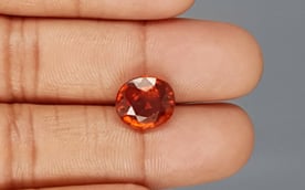 Ceylon Hessonite Garnet  6.32 Carat Limited Quality HG-8188