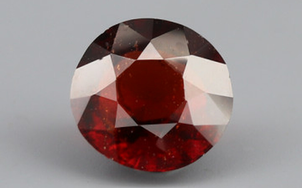 Ceylon Hessonite Garnet  6.66 Carat Limited Quality HG-8183