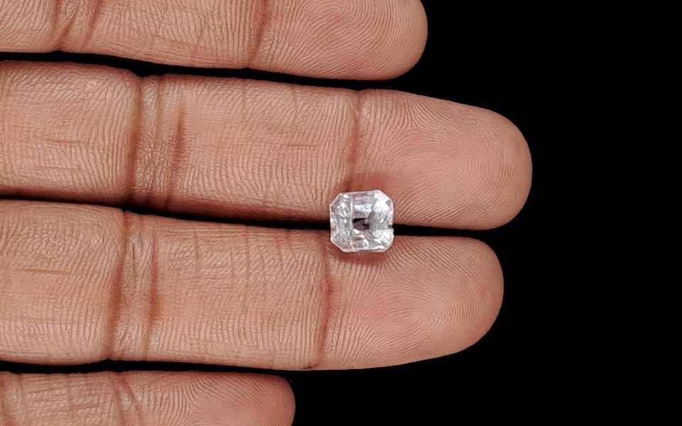 Ceylon White Sapphire - 3.17 Carat Limited Quality CWS-10060