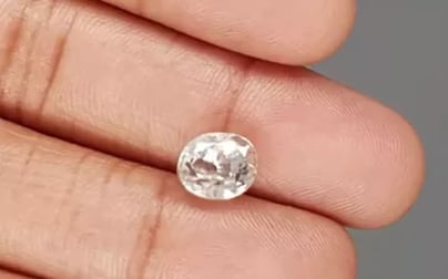Ceylon White Sapphire - 4.38 Carat Prime Quality CWS-10036