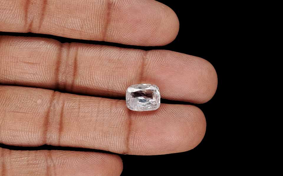 Ceylon White Sapphire - 5.35 Carat Rare Quality CWS-10063