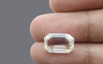 Ceylon White Sapphire - 7.46 Carat Limited Quality CWS-10011
