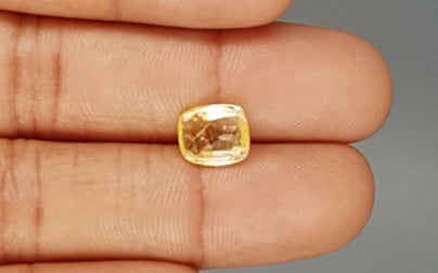 Ceylon Yellow Sapphire - 3.10 Carat Prime Quality CYS 3768