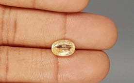 Ceylon Yellow Sapphire - 3.40 Carat Prime Quality CYS 3783