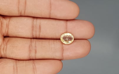 Ceylon Yellow Sapphire - 3.67 Carat Prime Quality CYS 3785