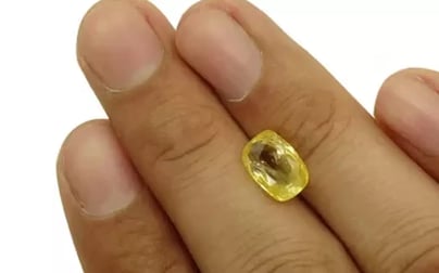 Ceylon Yellow Sapphire - 4.15 Carat Limited Quality CYS-3535