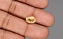 Ceylon Yellow Sapphire - 4.31 Carat Prime Quality CYS-4019