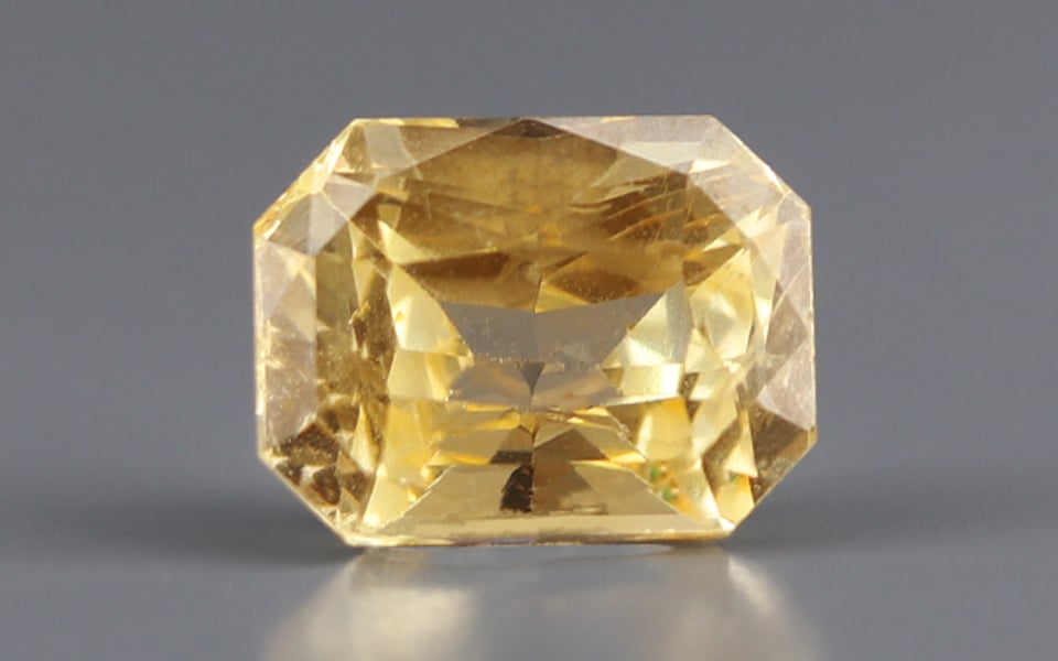 Ceylon Yellow Sapphire - 5.01 Carat Rare Quality CYS-3847