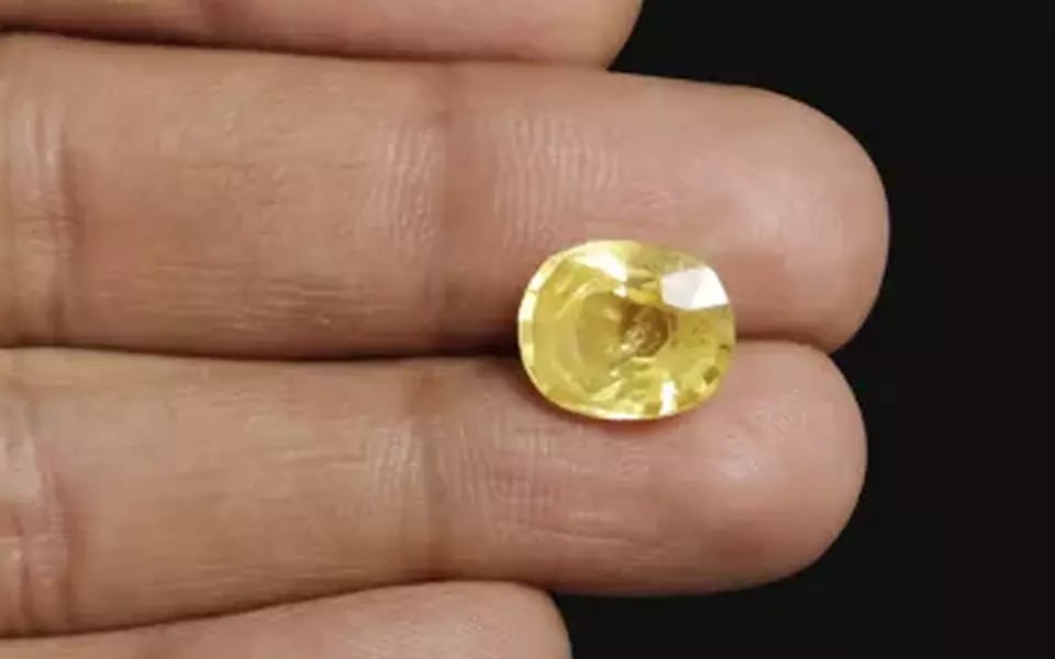 Ceylon Yellow Sapphire - 6.05 Carat Limited Quality CYS-3702