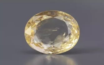 6.20 Carat Pushkraj Khada Price ₹16,3971 | Pukhraj Stone Price In India | Yellow Sapphire India
