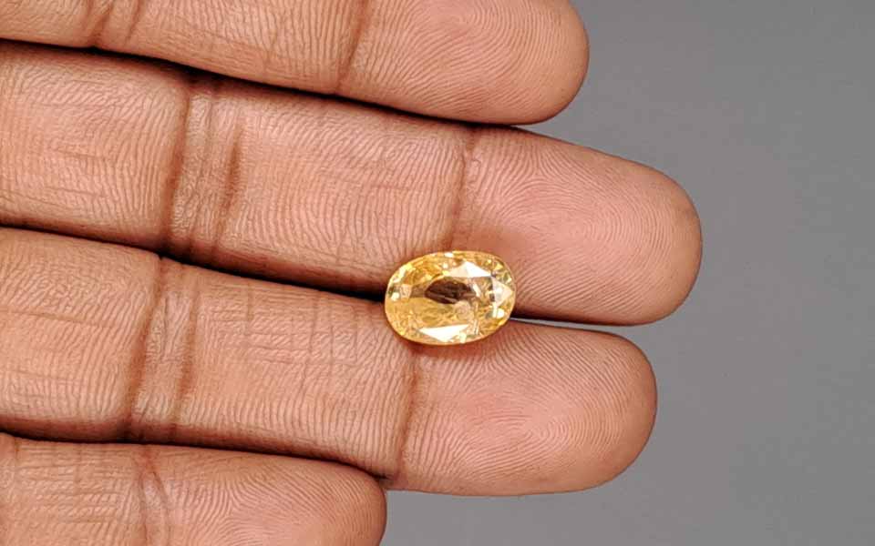 Ceylon Yellow Sapphire - 6.20 Carat Prime Quality CYS-4038