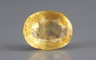 6.27 Carat Yellow Sapphire 1 carat Price ₹1,22,284 | Yellow Sapphire Original Stone Price | Price Of Pukhraj Stone