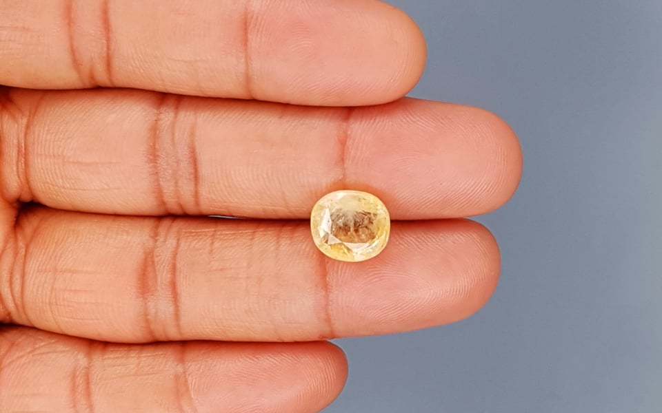 Ceylon Yellow Sapphire - 6.35 Carat Prime Quality CYS-3719