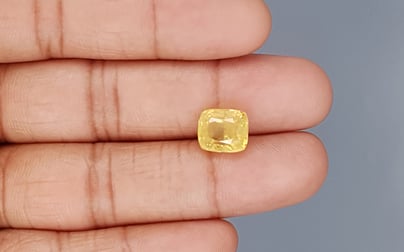 Ceylon Yellow Sapphire - 6.86 Carat Limited Quality CYS-3741