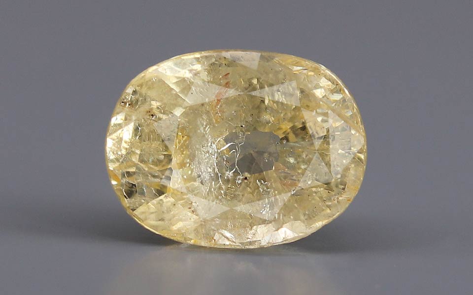 Ceylon Yellow Sapphire - 6.96 Carat Prime Quality CYS-4000