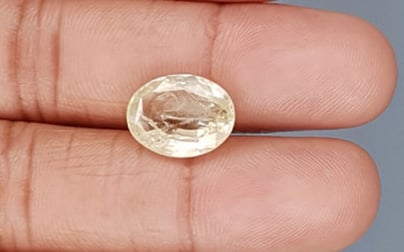 Ceylon Yellow Sapphire - 8.58 Carat Prime Quality CYS-3725