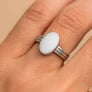 Classic 925 Silver Opal Ring For Men