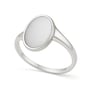 Classic Regal 925 Sterling Silver Opal Stone Women’s Ring