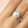 Classic Regal 925 Sterling Silver Pearl (Moti)  Women’s Ring