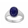 Classic Royal Blue Sapphire 925 Silver Men’s Ring