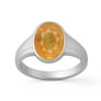 Classic Royal Yellow Sapphire 925 Silver Men’s Ring