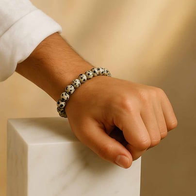 Dalmatian Jasper Bracelet