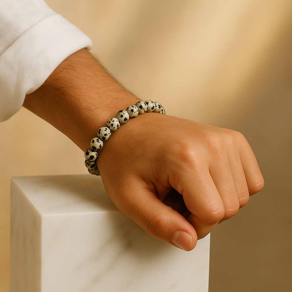 Dalmatian Jasper Bracelet