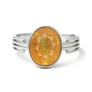 Designer 925 Sterling Silver Yellow Sapphire Men’s Ring