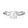 Elegant 925 Silver Pearl Stone Ring for Her