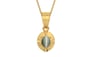 Gold Cat's Eye Pendant Fine Quality (P11)