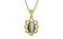 Gold Cat's Eye Pendant Fine Quality (P3)