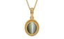Gold Cat's Eye Pendant Fine Quality (P7)