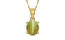 Gold Cat's Eye Pendant Limited Quality (P10)