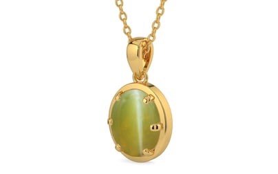 Gold Cat's Eye Pendant Limited Quality (P8)