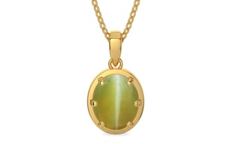 Gold Cat's Eye Pendant Limited Quality (P8)