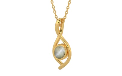 Gold Cat's Eye Pendant Prime Prime Quality (P1)