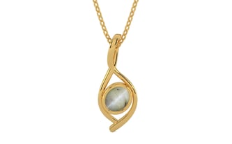 Gold Cat's Eye Pendant Prime Prime Quality (P1)