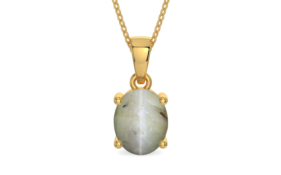 Gold Cat's Eye Pendant Prime Quality (P10)