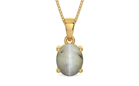 Gold Cat's Eye Pendant Prime Quality (P10)