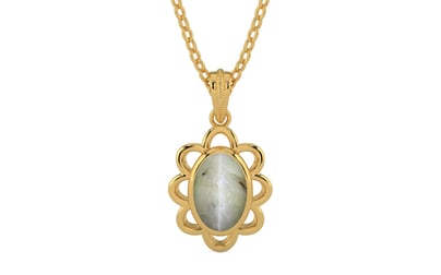 Gold Cat's Eye Pendant Prime Quality (P3)