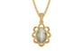 Gold Cat's Eye Pendant Prime Quality (P3)